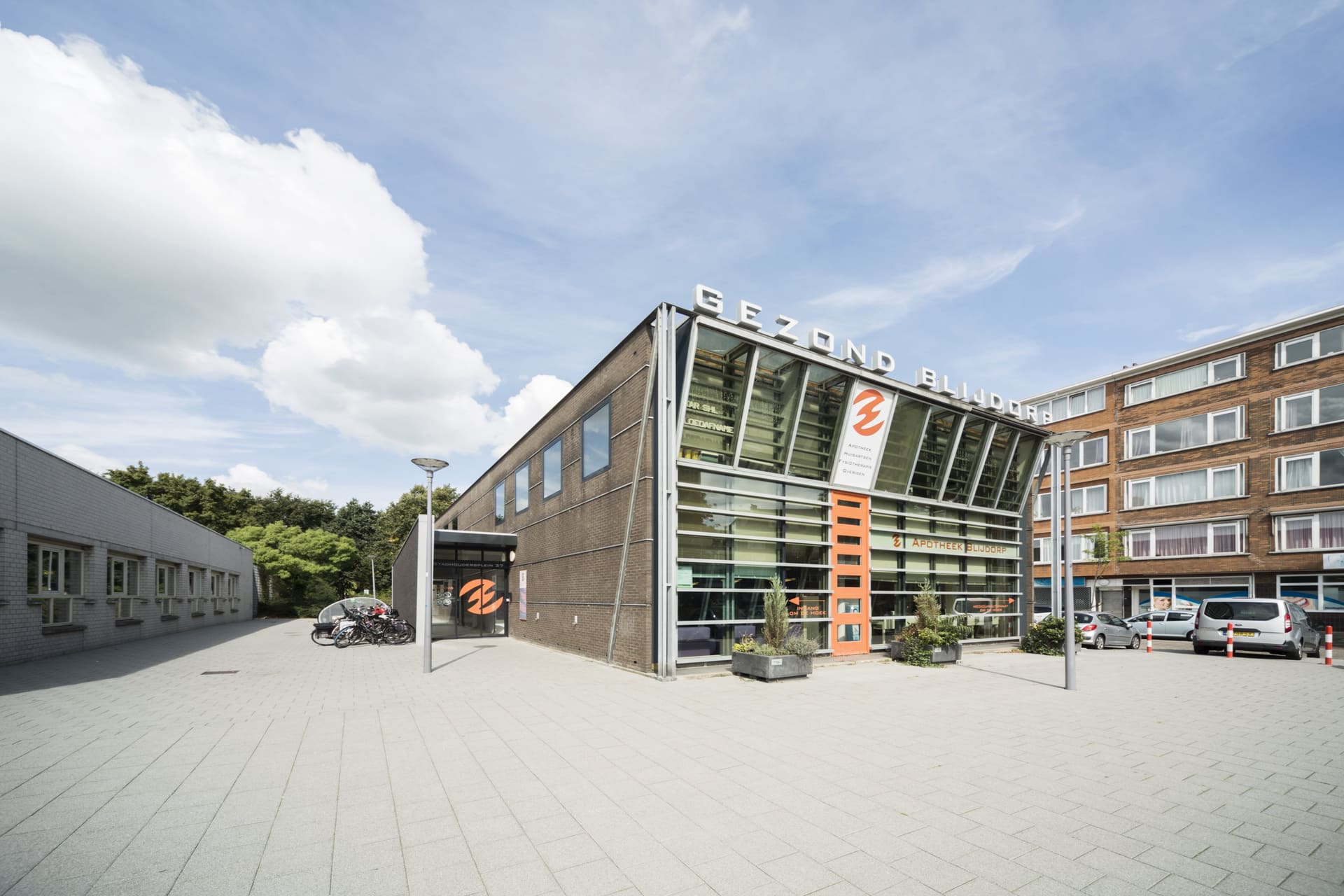 Het gezondheidscentrum Gezond Blijdorp aan het Stadhoudersplein in Rotterdam